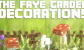 The FAYE Garden Decorations Pack!