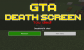 Minecraft Style GTA Death Screen