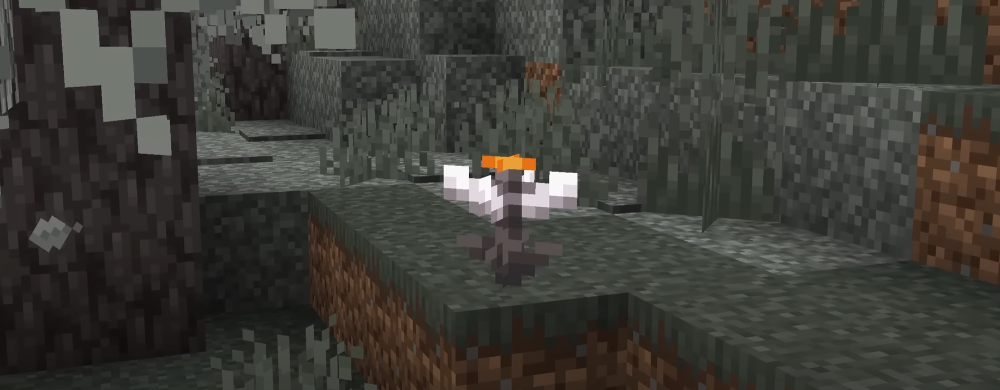 Des fleurs qui vous observent dans Minecraft