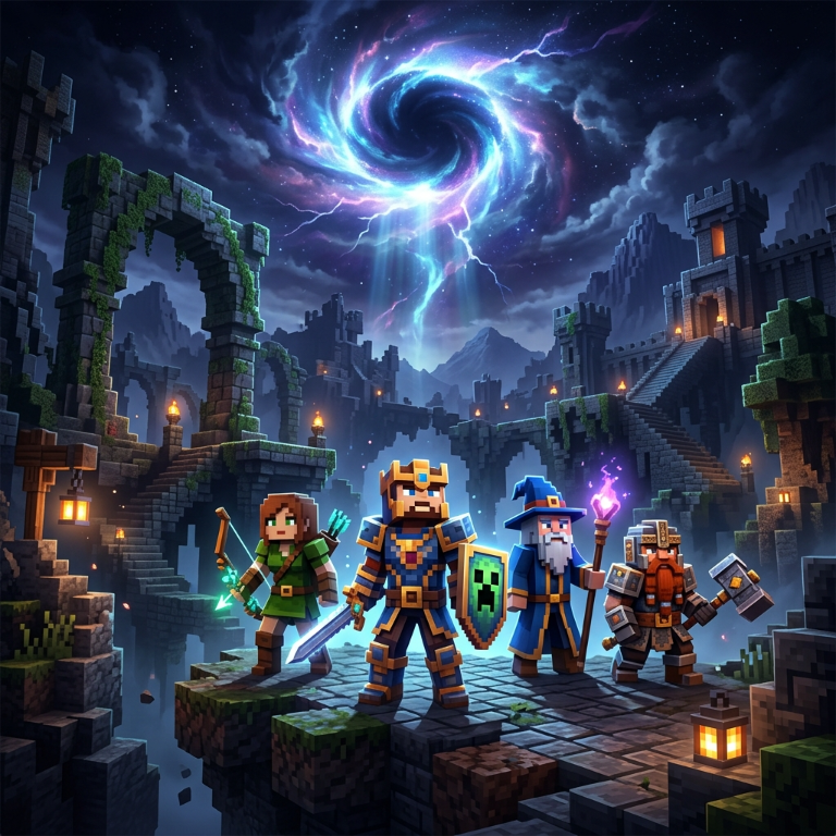 Анонсирован роман Minecraft Dungeons II: The Rift — приквел к новой игре