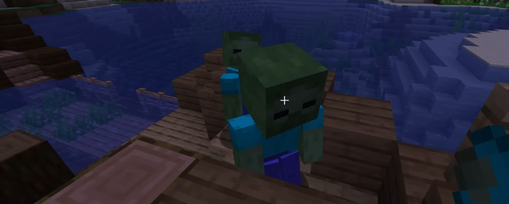 Casco sin casco: qué da la cabeza de zombi a un zombi en Minecraft