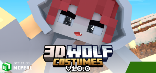 Trajes de lobo 3D