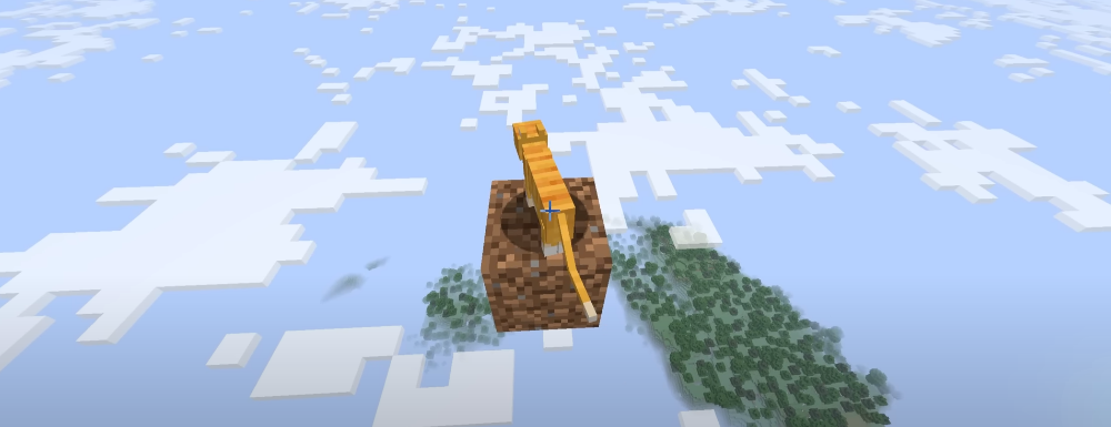 Chat vs. Stalactite pointu : qui gagne ? Dans Minecraft