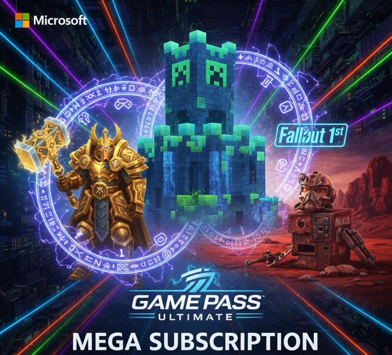 Microsoft'tan Mega Abonelik: WoW, Minecraft Realms, Fallout 1st ve ESO Plus Game Pass Ultimate'a Dahil Olabilir