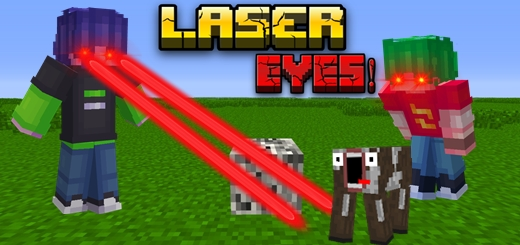 Raios de laser dos olhos