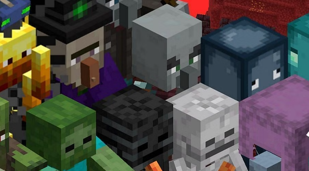 Minecraft में ओवरवर्ल्ड की सभी शत्रुतापूर्ण भीड़