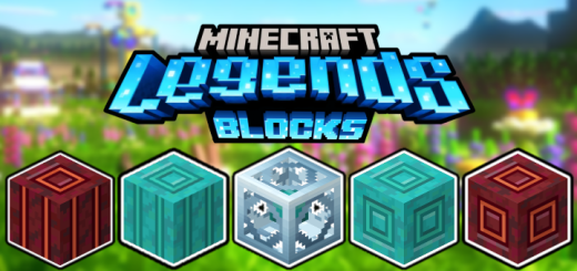 Minecraft Legends Blocks Addon for Minecraft