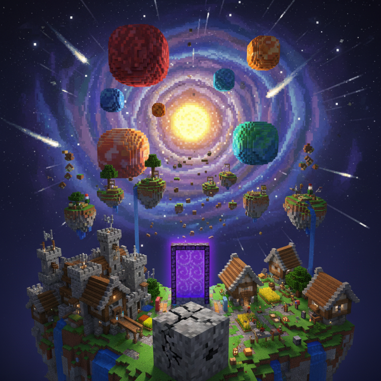 Da pedra cinza ao universo infinito: Como o paralelepípedo se tornou o alicerce de uma lenda no Minecraft