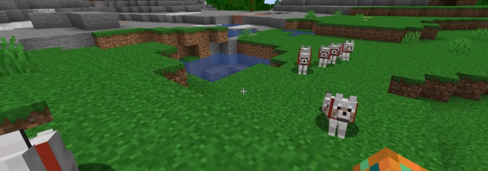 Lobos contra cabra: quem vence? No Minecraft