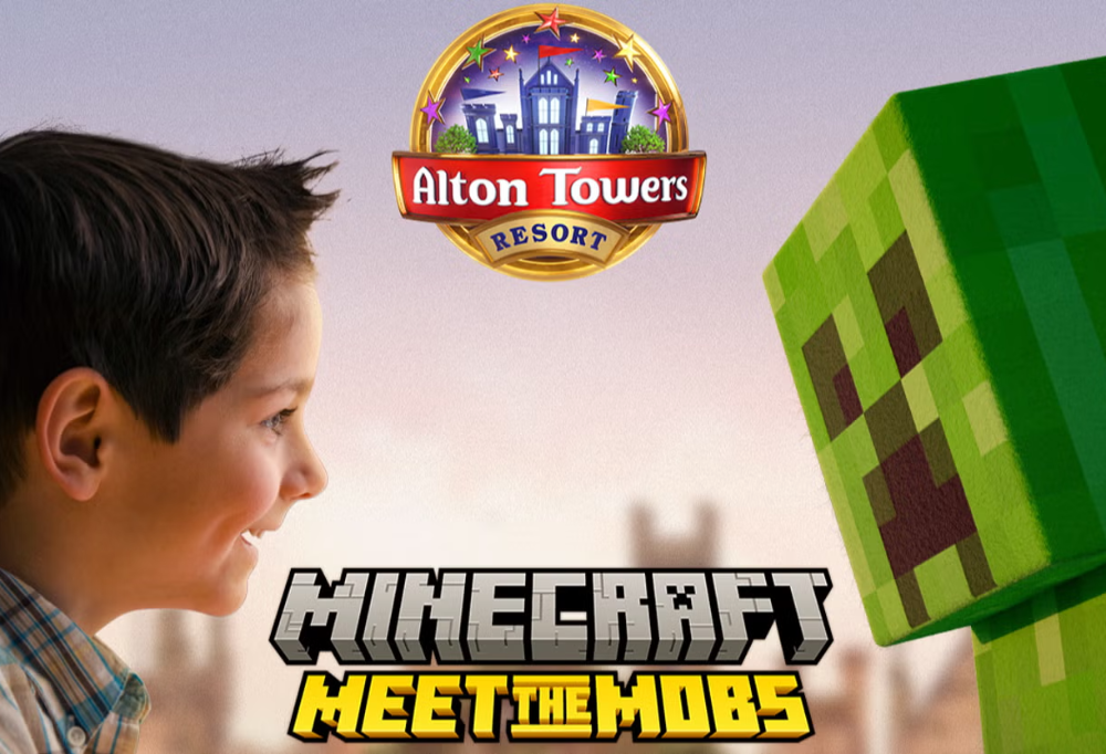 Minecraft bu yaz Alton Towers’ta hayat buluyor