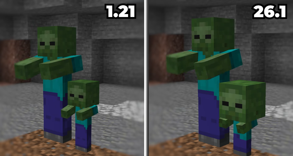 Minecraft Java Snapshot 26.1-snapshot-7: Güncellenmiş sesler, sevimli yavrular ve teknik iyileştirmeler