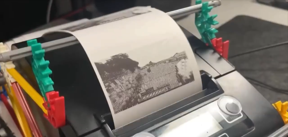 Bir Oyuncu Minecraft'ı Fiş Yazıcısında Bitirdi: Yaratıcılığın Yeni Seviyesi