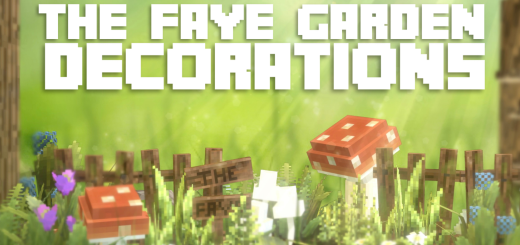 Conjunto de adornos para jardín