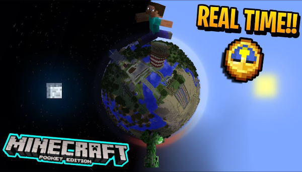 Sincronize o tempo do Minecraft com o tempo real