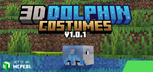 Trajes de golfinhos 3D