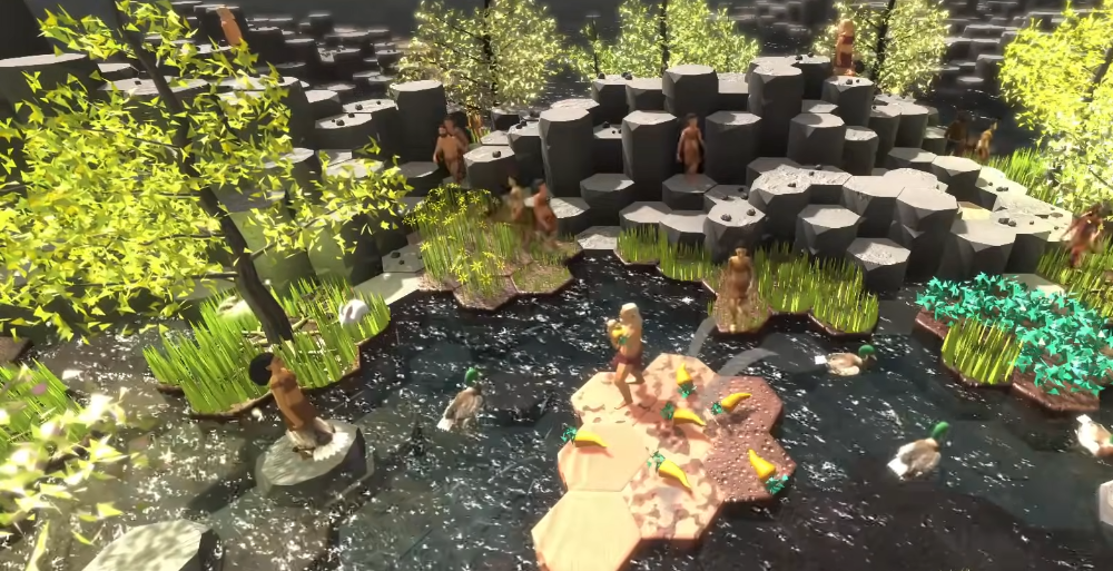 Plentiful — um jogo onde você não constrói um mundo de blocos, mas o salva do caos