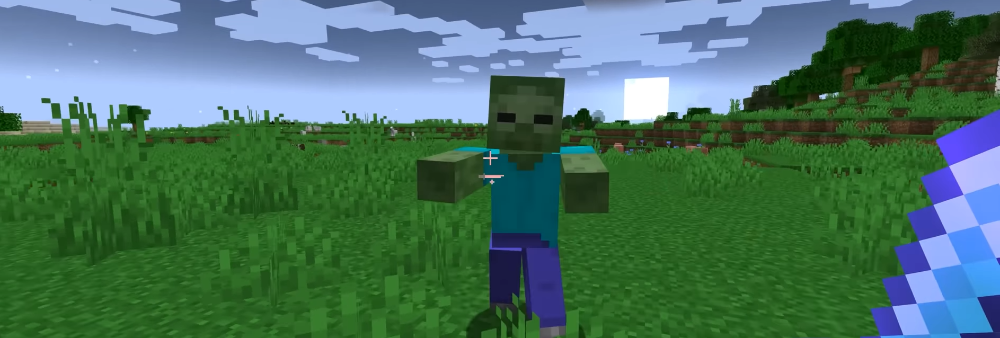 Can you get a baked potato from a burning zombie? In Minecraft