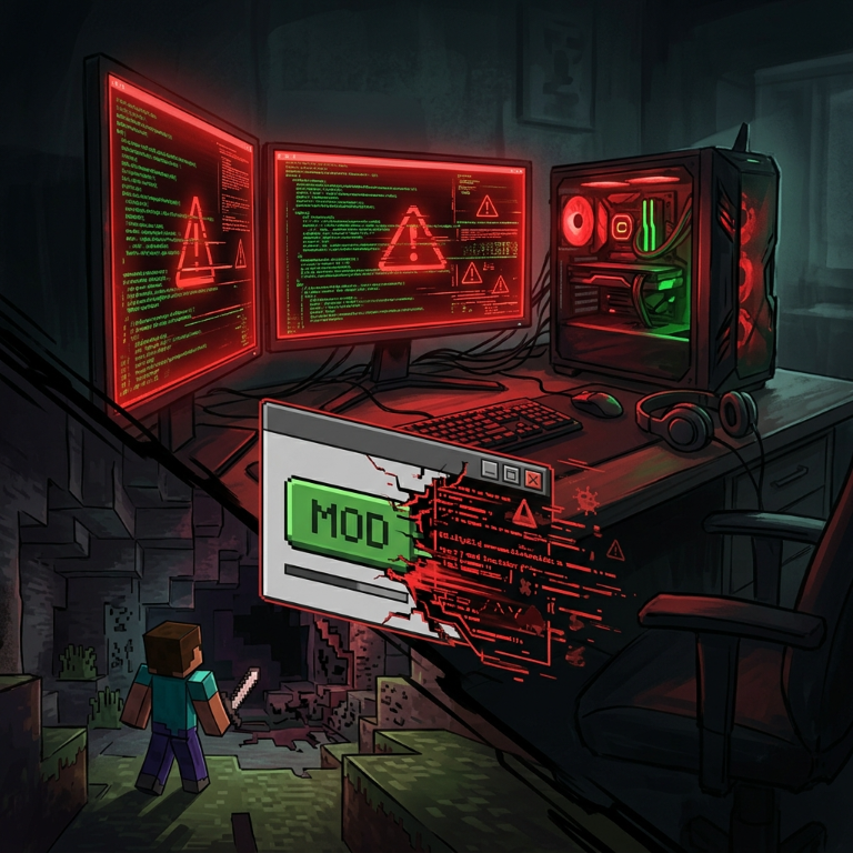 Sürprizli Minecraft modları: WeedHack 116.000 oyun bilgisayarına nasıl bulaştı