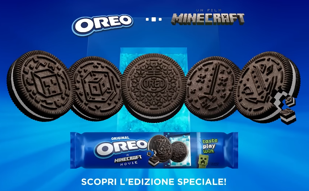 Oreo et Minecraft s'unissent : plus que de simples biscuits