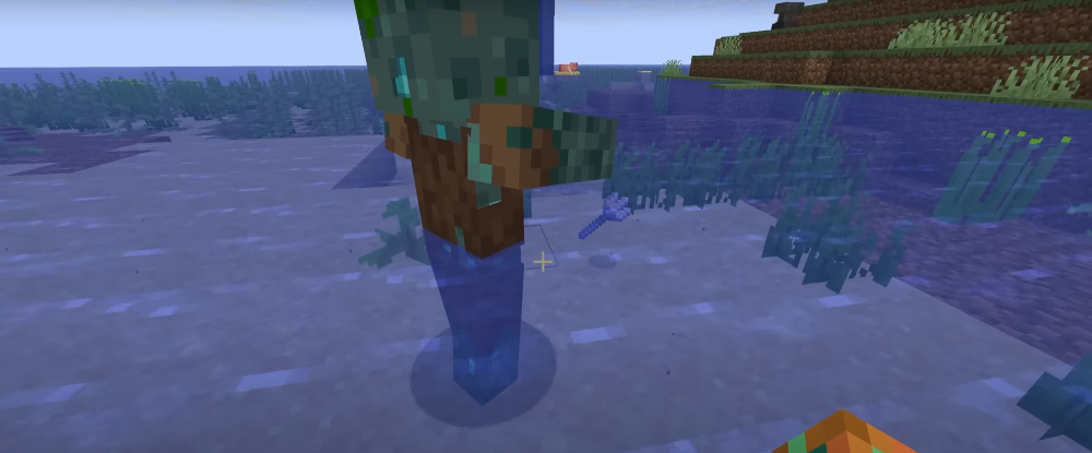 Noyé, maître de la Fidélité dans Minecraft