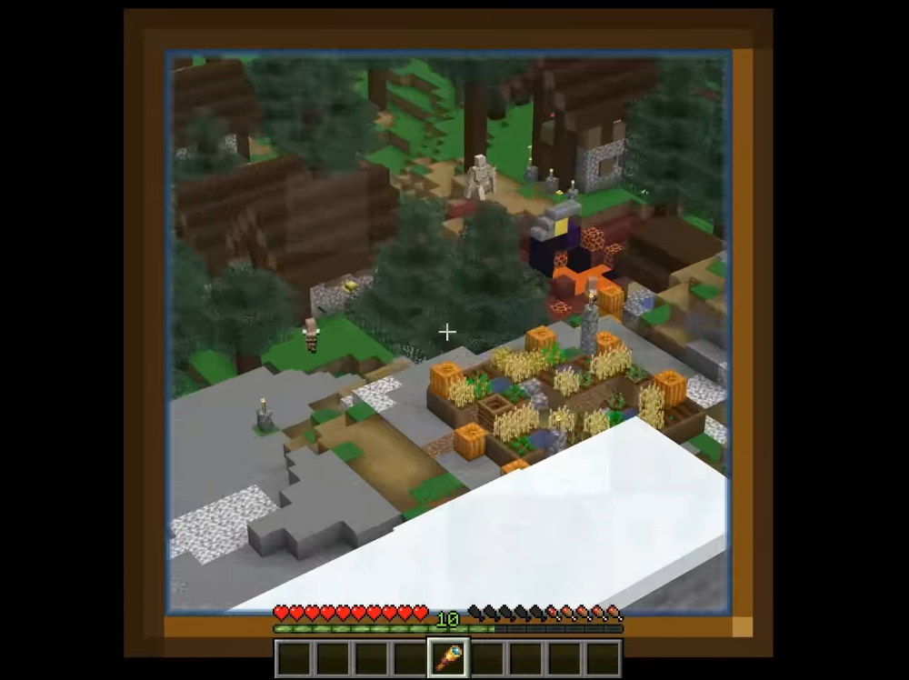 Luneta vs Cegueira! No Minecraft