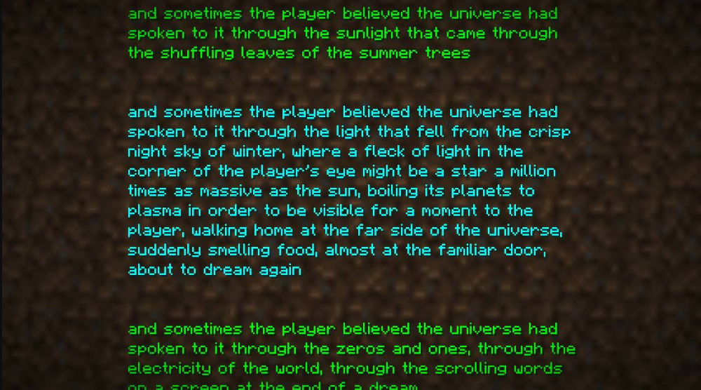 O Acorde Final de Minecraft: O Mistério do Poema do Fim e o Significado Oculto do Jogo