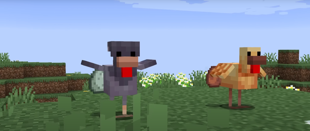 Bataille des Biomes dans Mon Poulailler Minecraft !