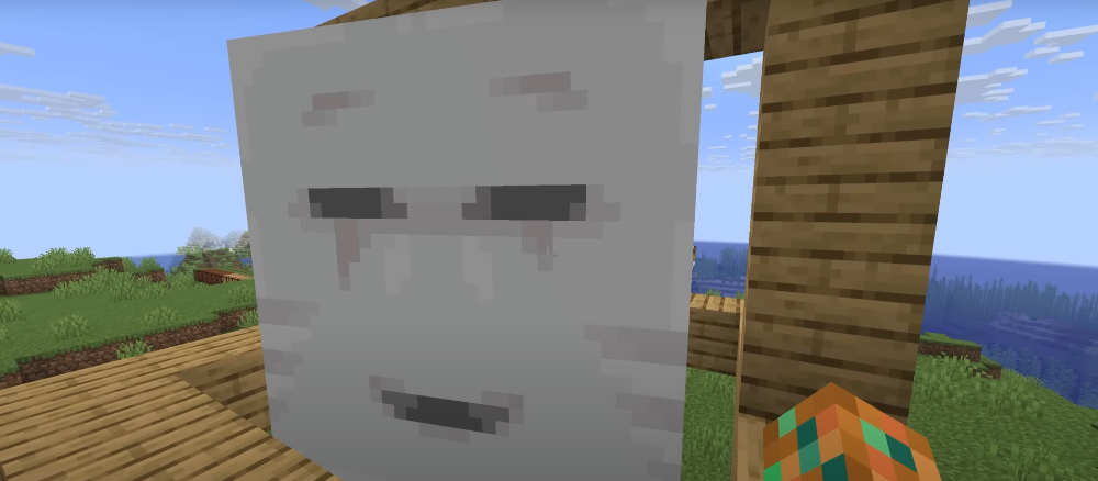 Que se passe-t-il si on tombe sur le Ghast Heureux ? Dans Minecraft