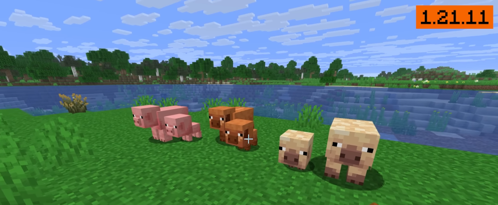 Redesign Adorable : Modèles et Textures Mis à Jour des Porcelets dans Minecraft 26.1 Snapshot 2