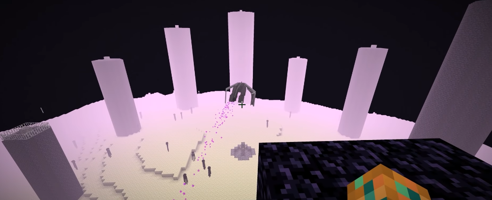 엔드 크리스털을 우리 것으로 바꿔 보고 무슨 일이 일어나는지 확인! Minecraft에서