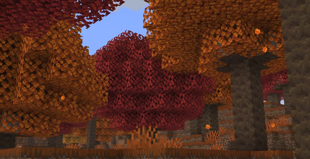 Nuevos bloques de álamo en Minecraft 26.3