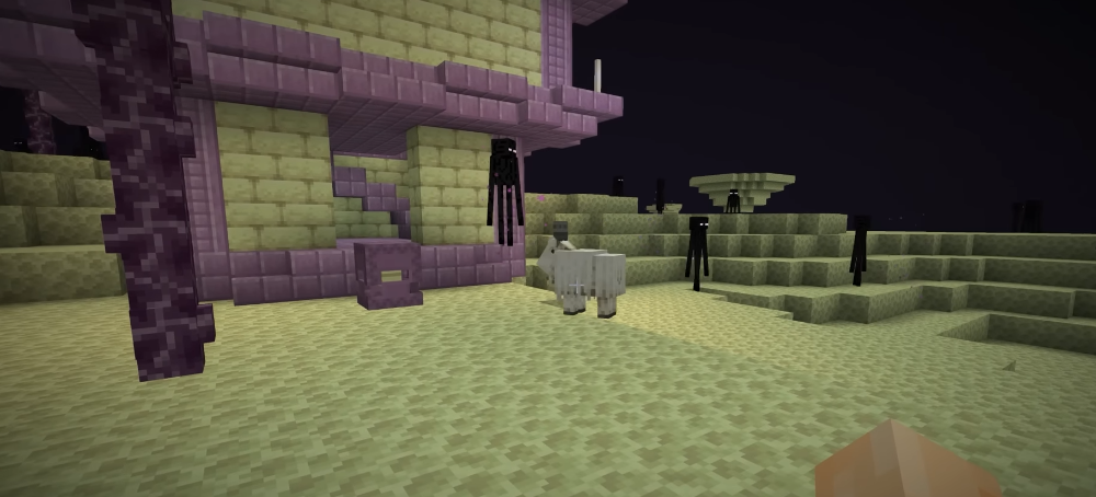 염소 대 셜커 — Minecraft에서 결투가 벌어질까?