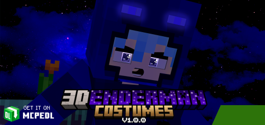 Trajes de Enderman 3D