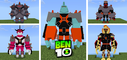 Ben 10: transformación en monstruos