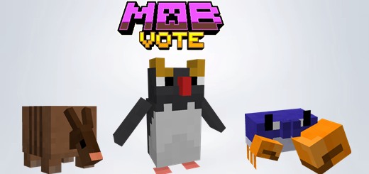Mobs da votação do Minecraft Live 2023