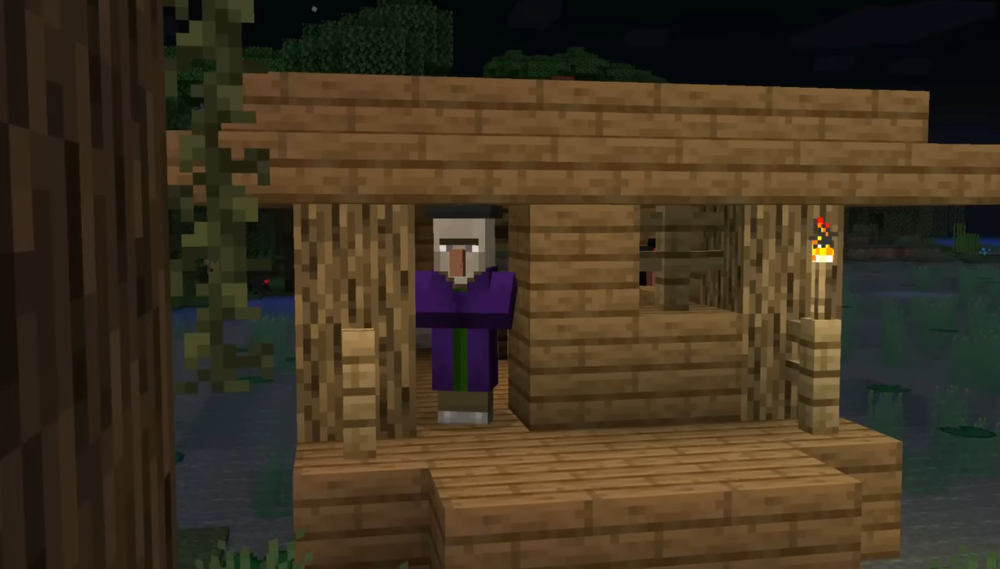 La cabaña de la bruja en Minecraft: guía completa de la estructura más misteriosa de los pantanos