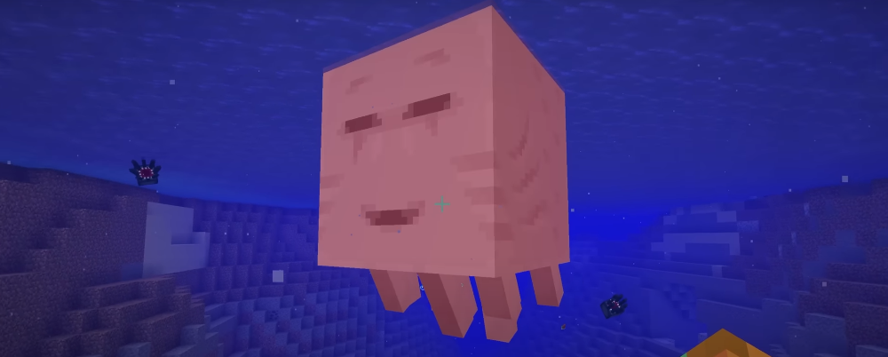 Mission : Noyer un Ghast Le show sous-marin de l’année ! Dans Minecraft