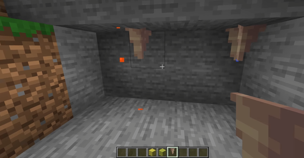 Minecraft에서 드립스톤을 통해 용암 열이 스펀지의 수분을 증발시킬까?