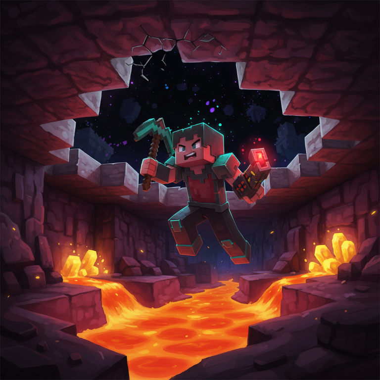 Tavana Ulaşmak: Minecraft'taki Bedrock Hatası Nasıl Önemli Bir Teknik Mekanik Haline Geldi