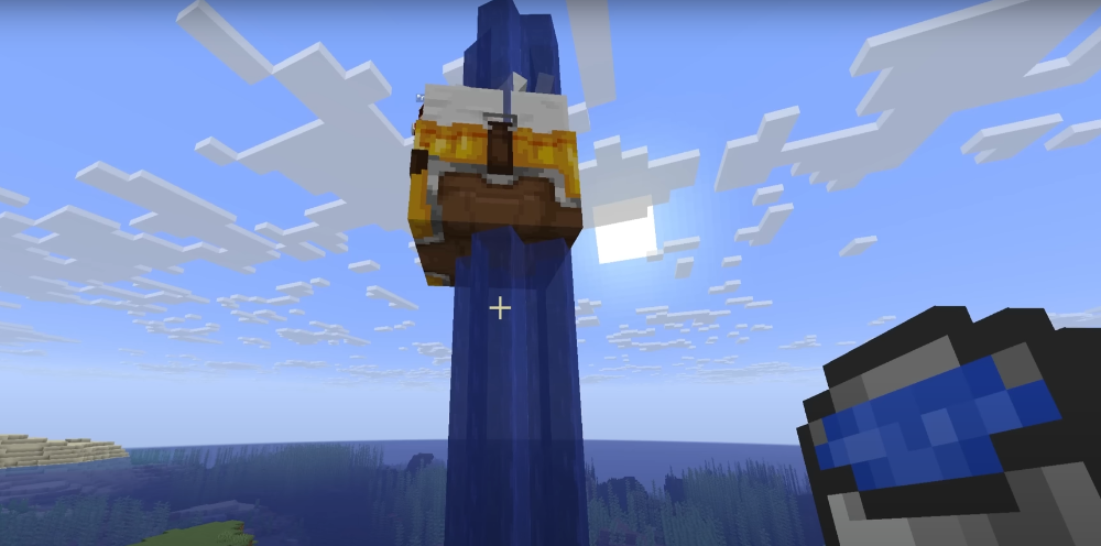 Verser de l’eau sur le Ghast Heureux — que se passe‑t‑il ? Dans Minecraft