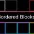 Contour color of blocks