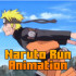 Animation of Naruto running