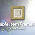 Invisible and invisible frame