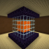 La sala secreta con lava en la mansión del bosque de Minecraft
