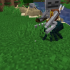 Dois mobs — um assento: como isso funciona no Minecraft?