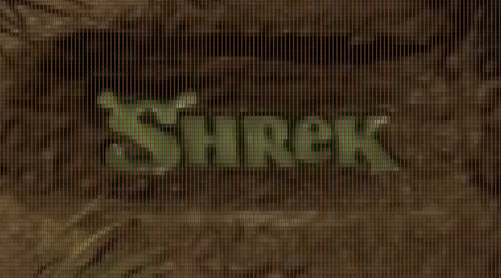 Player Recreated “Shrek” in Minecraft Using Leather Helmets