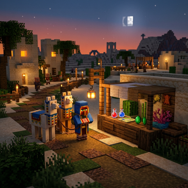 The Wandering Trader in Minecraft: Everything You Need to Know About This Mysterious Mob
