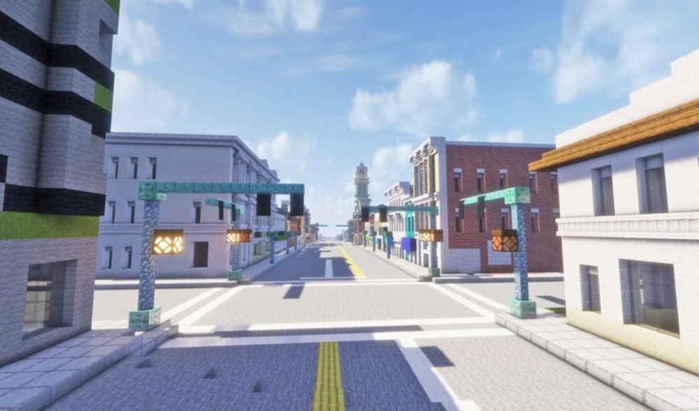 Джорджтаун в Minecraft: как один игрок воссоздаёт целый город