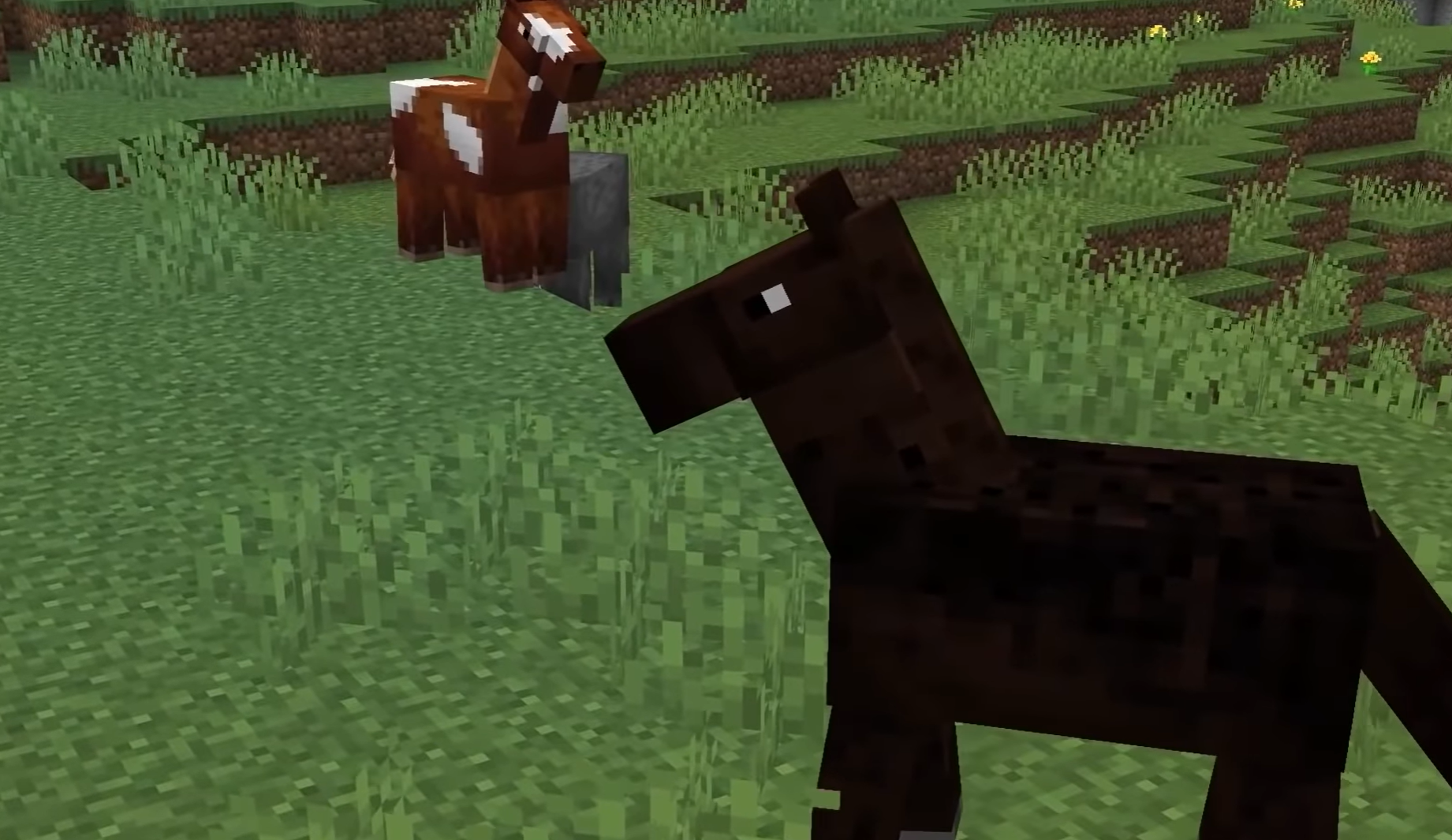 1.21 में Minecraft में घोड़े, खच्चर, गधे को कैसे वश में करें