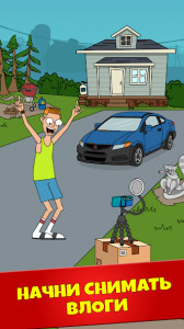 Van - Idle Vlogger (MOD - Çok para)